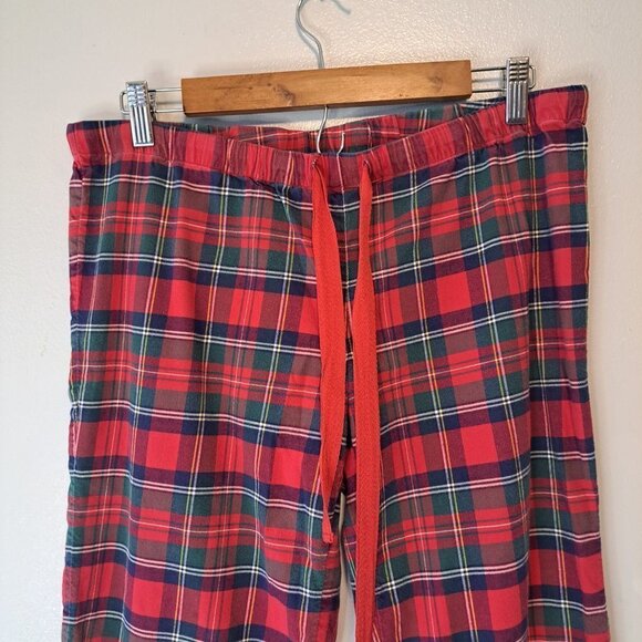Vineyard Vines Small Mens Plaid‎ Lounge Pants Red Green Holiday Christmas - Picture 4 of 9